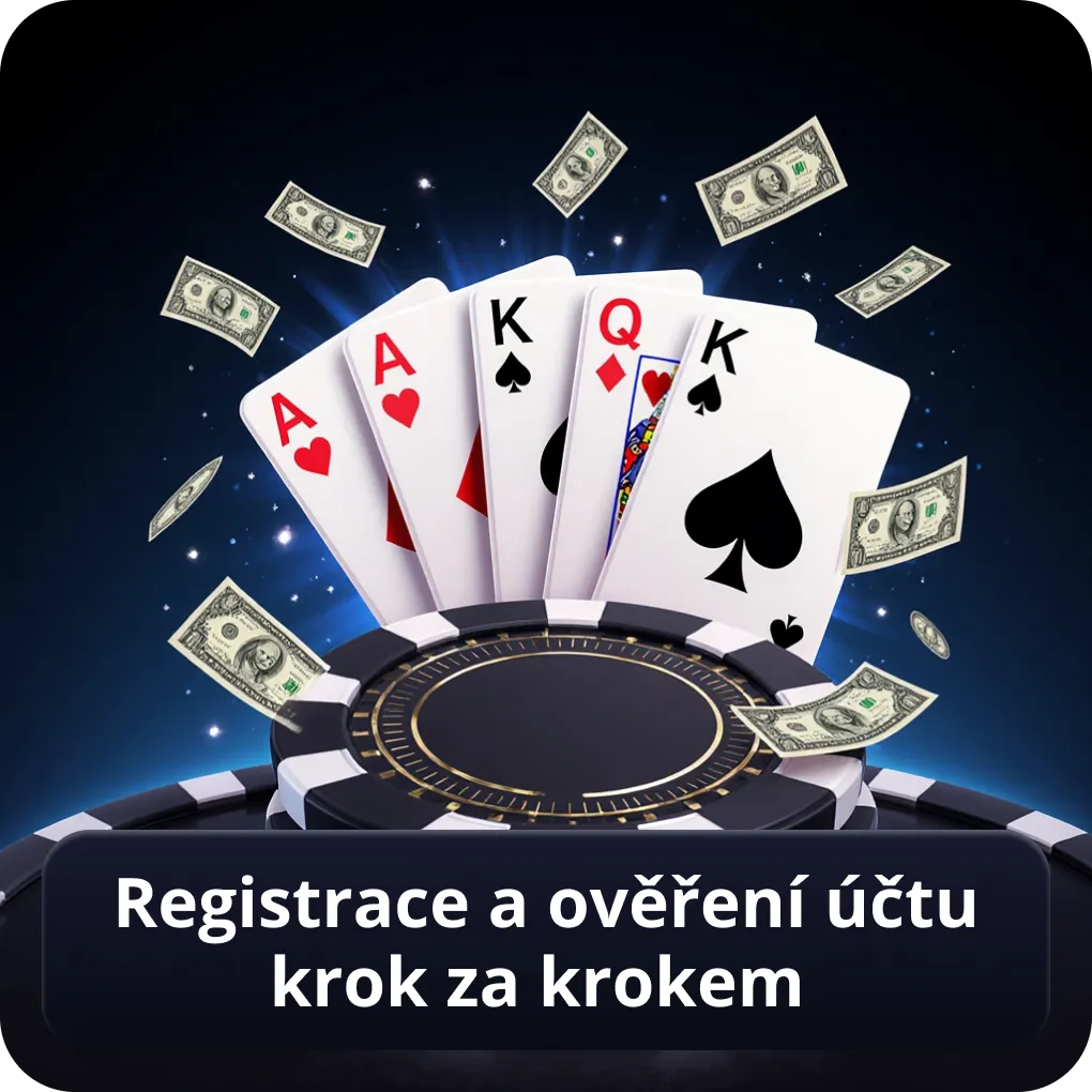 Registrace a ověření účtu krok za krokem